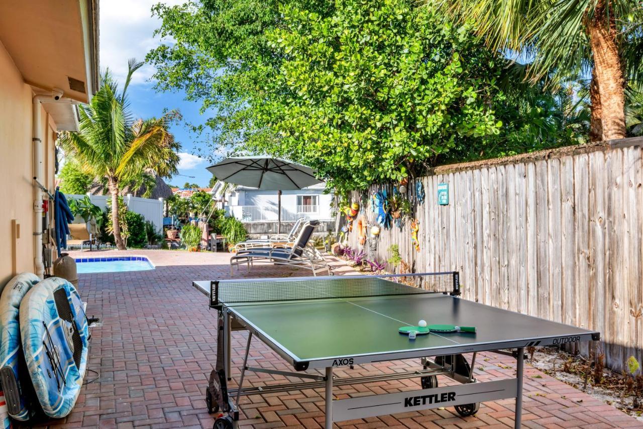4 Bd Near Beach Spacious Solar Heated Pool Waterfront Home Pompano Beach Zewnętrze zdjęcie
