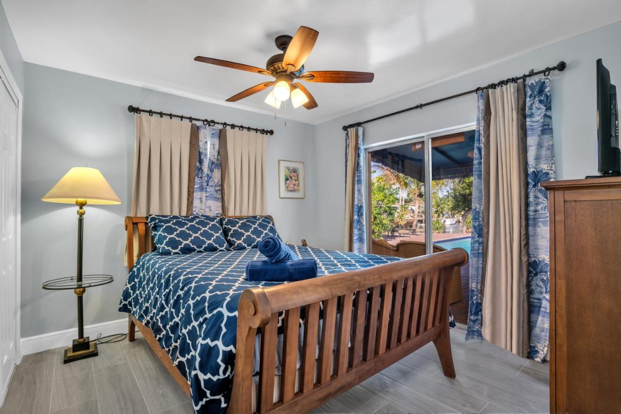4 Bd Near Beach Spacious Solar Heated Pool Waterfront Home Pompano Beach Zewnętrze zdjęcie